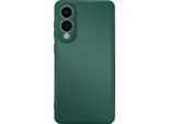 Avizar, Custodia Semirigida In Silicone Soft-Touch Per Samsung Galaxy S25 Edge, Verde