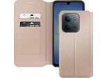 Avizar, Custodia Flip Xiaomi Redmi 15C Magnetica Con Funzione Di Supporto Per Carte, Oro