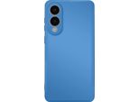 Avizar, Custodia Semirigida In Silicone Soft-Touch Per Samsung Galaxy S25 Edge, Blu