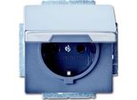 Busch Jaeger 2018-0-1490 Steckdose Cee 7/3 Grau (2018-0-1490)
