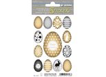 Herma Decoro Sticker Buona Pasqua Uova D'oro