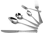 Set Di Posate Solex Lena Hammer Blow Optics 72 Pz. Incl. Cucchiaio Da Minestra Per 12 Persone