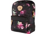 Nitro Zaino Per Il Tempo Libero Zaino Con Scomparto Per Laptop Urban Collection Urban Classic Backpack 20L Black Rose Nero Multicolore