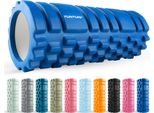 Tunturi Yoga Grid Foam Roller, 33 Cm, Blu
