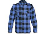 Camicia Mil-Tec Da Boscaiolo Nera / Blu M