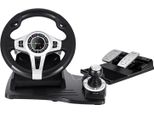 Tracer TRAJOY46524, Volante + Pedali, Playstation 4,Playstation 3, Con Cavo, Nero, Cavo