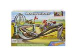 Mattel GHK15 Mariokart Hot Wheels Mario Circuit Trackset Lite Con Mario In Auto