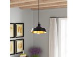 Opviq, Berceste- Berceste Nor, Nero, Lampadario, 22 X 22 Cm, Corpo In Metallo