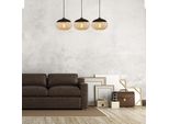 Opviq, Camini - Mr - 871, Lampadario, Nero, Metallo, 75 X 25 X 113 Cm