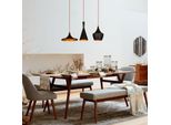 Opviq, Elmas - 3561, Lampadario, Nero, Metallo, 80 X 80 X 130 Cm