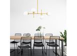 Opviq, Mudoni-Mudoni Ntd, Oro, Lampadario, 98 X 15 Cm, Corpo In Metallo