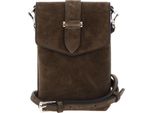 Decadent Pelle Borsa Per Cellulare Borsa A Tracolla Gina Mobile Crossover Suede Army Verde