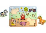 Bumba Houten Puzzel Boerderij 7 Stukjes