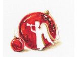 Rto Set Punto Croce "Buon Natale"" M645, Motivo Di Conteggio, 18,5X15 Cm"