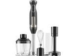 Frullatore A Immersione Da 1500 W, Nero/Acciaio Inossidabile Black+Decker Bxhba1500E