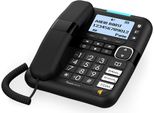 Amplicomms Bigtel 1580 Portatile Dect A Mani Libere, Compatibile Con Gli Apparecchi Acustici, Con Funzione Di Richiamata, Segreteria Telefonica Led-Di
