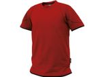 Dassy® Kinetic T-Shirt Rosso/Nero Taglia L Lunghezza: Standard