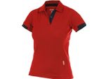 Dassy® Traxion Polo Donna Rosso/Nero Taglia Xs Lunghezza: Standard