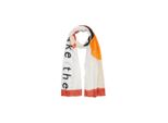 S.Oliver Sciarpa Scarf Cream-White Placed P Multicolore