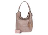 Fritzi Aus PreußEn Borsa A Tracolla Vintage Fritzi51 Hobo Bag Taupy Marrone