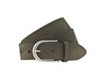 Vanzetti Pelle Cintura 35Mm Belt W80 Suede Oliva