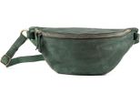 Harold's Pelle Borsa A Tracolla Submarine Hipbag Green Verde Scuro