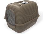 Bama Pet Kattenbak 41.8X50.5X39.6 Cm Taupe