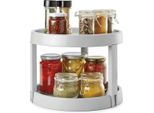 Tomado-Metaltex Giro 2 Draaiend Kruidenrek 28X21Cm 2 Etages