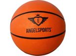 Pallone Da Basket Angel Sports Misura 7 - Arancione - 650 Grammi