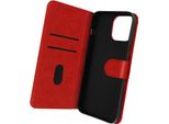 Custodia In Pelle Finta Con Funzione Di Supporto Per Apple Iphone 14 Pro Max - Rosso