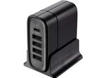 Voltcraft VC-11374045 Caricabatterie Usb Presa Di Corrente Corrente Di Uscita (Max.) 4400 Ma 5 X Usb, Presa USB-C Usb Power Delivery (U