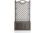 Bama Fioriera Separe Bloemenbak 80X42.5X150 Cm Taupe
