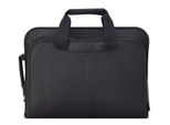 Delsey Paris Borsa Da Ufficio Laptop Bag Arche 2 Compartment Satchel Backpack Black Nero