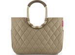 Reisenthel Borsa Shopper Borsa A Tracolla Loopshopper Rhombus Olive Cachi