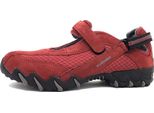 Allrounder By Mephisto Niro C. Scarpa Slip-On Da Donna In Camoscio Rosso, Misura 5