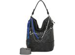 Fritzi Aus PreußEn Borsa A Tracolla Olga Limited Rock Muse Vintage Hobo Bag Black Idol Nero