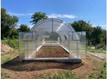 Serra 4×10 M Golem Plus – Robusta Serra Da Giardino Con Policarbonato Da 10 Mm, 3 Finestre E Apertura Automatica, Spedizione Inclusa