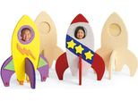 Colorations - Cornice In Legno Rocket, Set Da 12