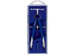 Staedtler® 556 00 Bussola Geometrica Mars® Comfort - Ø 225 Mm, 154 Mm, Argento/Blu