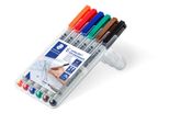 Staedtler Penna A Foglio Lumocolor F Nonperm 6 Pz