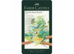Faber Castell FC-112112 Pastelpotlood Faber-Castell Pitt Metalen Etui A 12 Stuks