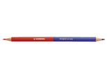 Stabilo® 87/815 Matita Colorata A Punta Sottile -, 2,5 Mm, ½ Rosso - ½ Blu