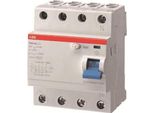 Abb F204A-40/0,03L Fi-Schutzschalter 4P,40A,30Ma,N Links (2CSF204123R1400)