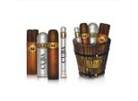 Cuba Gold Set Regalo 4 Pezzi Con Secchiello In Legno Eau De Toilette Profumo Da Uomo Edt 100Ml + Edt 35Ml - After Shave 100Ml - Body Spray 200Ml