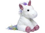 Unicorno Bianco E Arcobaleno 35 Cm