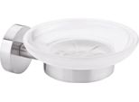 Tesa Moon 40310-00000-00 Seifenschale Silber, Weiß (Satiniert) (40310-00000-00)