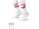 Nike Sportswear Everyday Essential Crew (3 Paia) Bianco S