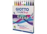 Giotto Turbo Soft Brush Multicolore 10 Pz