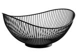 Aps 30424 Aps Obstschale Svart Schwarz 25,5 X 29,5 Cm