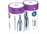 Ansmann 1314-0005 Haushaltsbatterie Wiederaufladbarer Akku D Lithium-Ion (Li-Ion) (1314-0005)